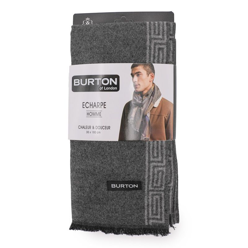 Jassim echarpe homme 30x180cm Homme BURTON OF LONDON