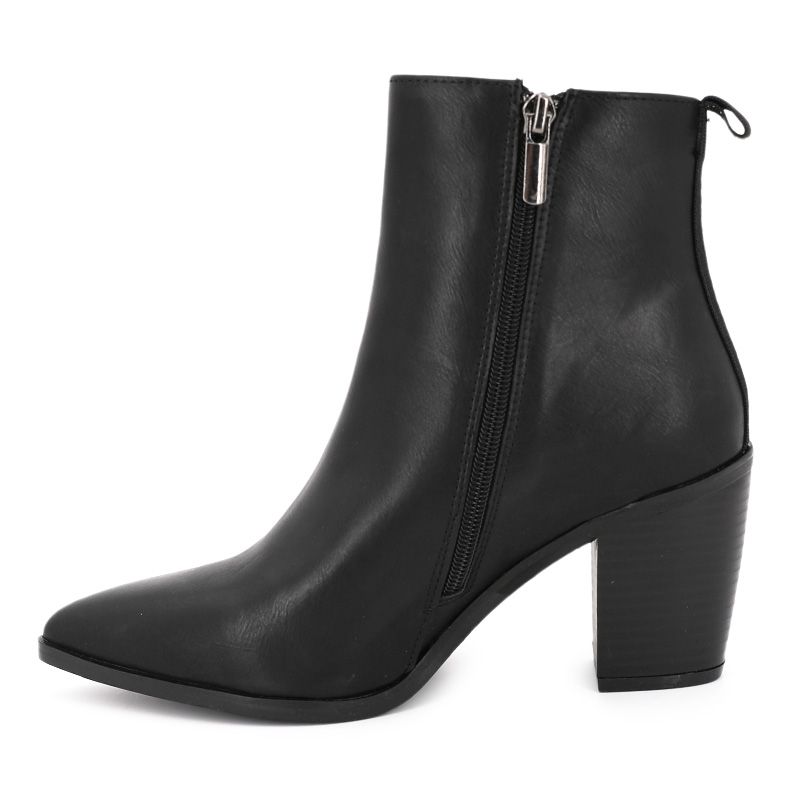 Bottine a talon black 71522 36/41 Femme DEELUXE 74 Bottine a talon black 71522 36/41 Femme DEELUXE 74