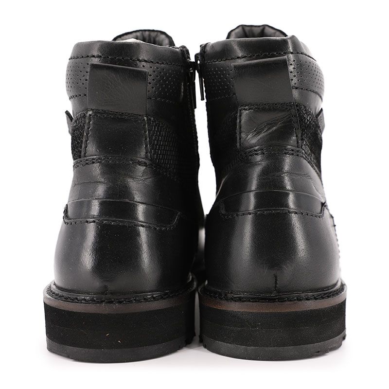 Bottine a lacets noire 71550 Homme DEELUXE 74 Bottine a lacets noire 71550 Homme DEELUXE 74