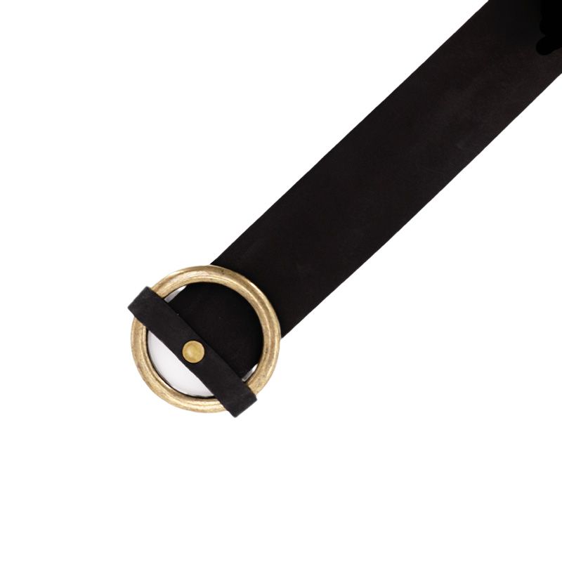 Ceinture cuir constance noire ro1v926w Femme DEELUXE 74