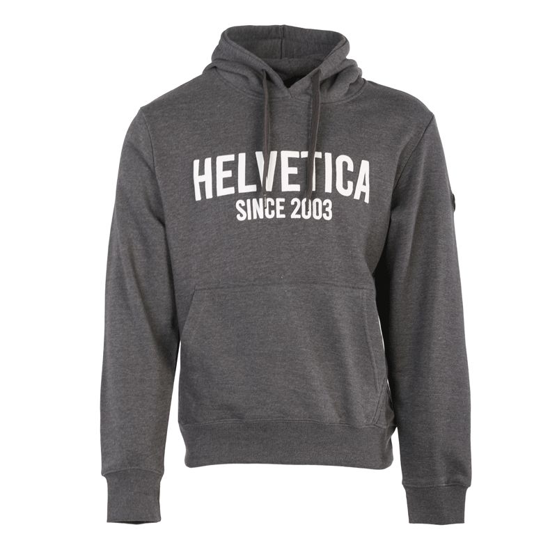 Sweatshirt pullover hoodies avec logo 07 grenoble Homme HELVETICA