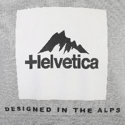 Sweatshirt pullover hoodies avec logo 07 azul Homme HELVETICA