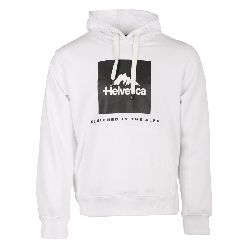 Sweatshirt pullover hoodies avec logo 07 azul Homme HELVETICA