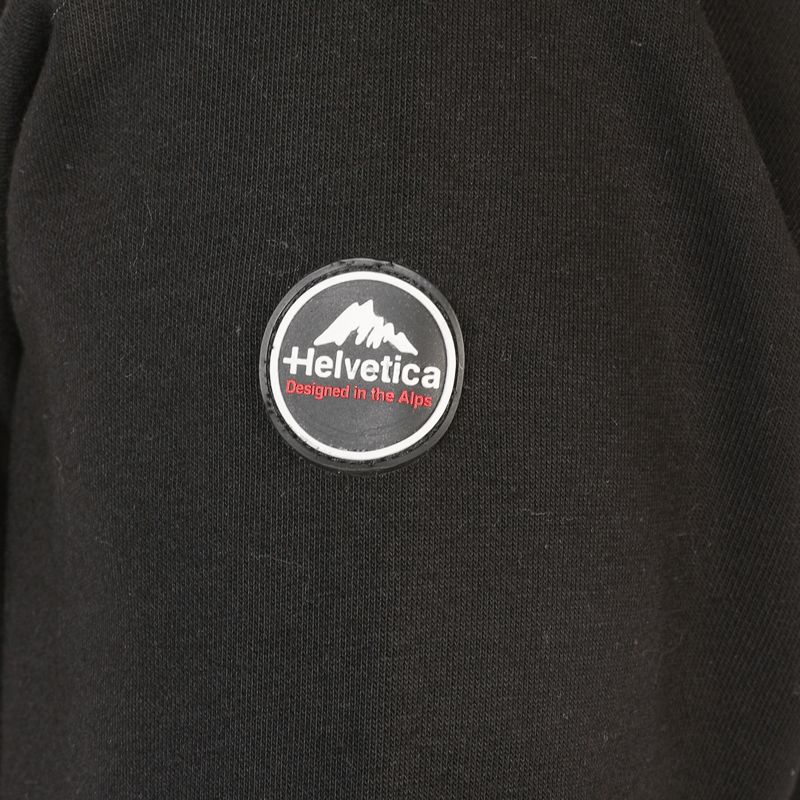Sweatshirt roundneck avec logo 06 azul Homme HELVETICA