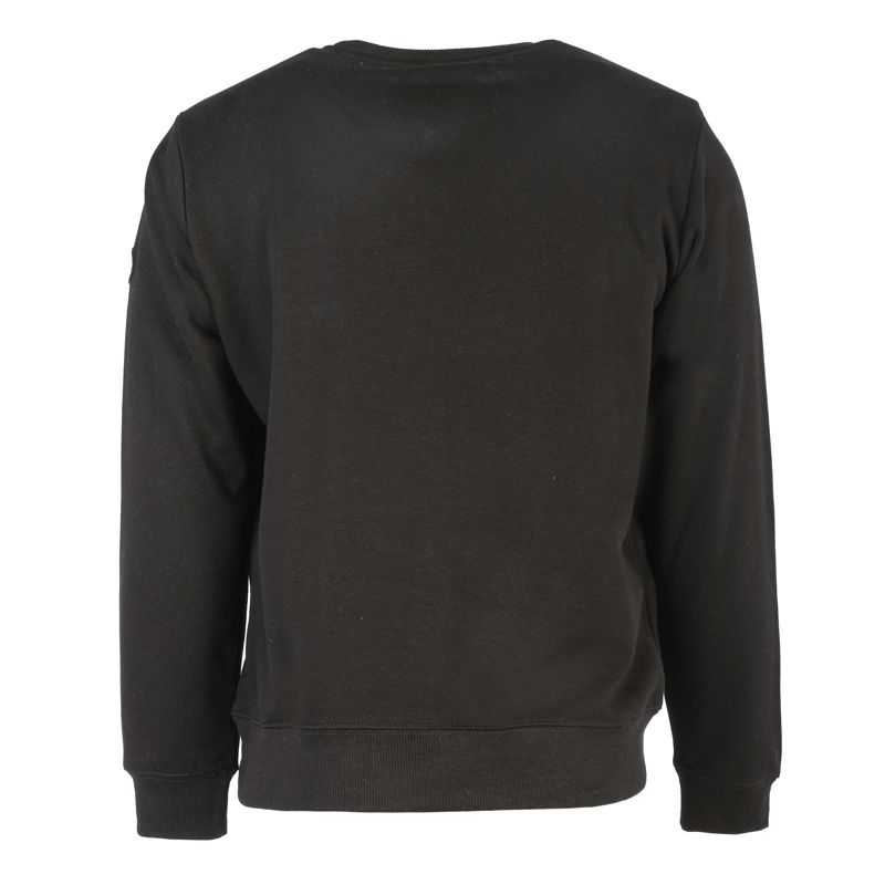 Sweatshirt roundneck avec logo 06 azul Homme HELVETICA