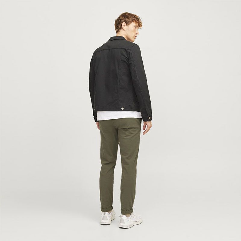 Pantalon olive night marco fury chino 12271621 Homme JACK & JONES