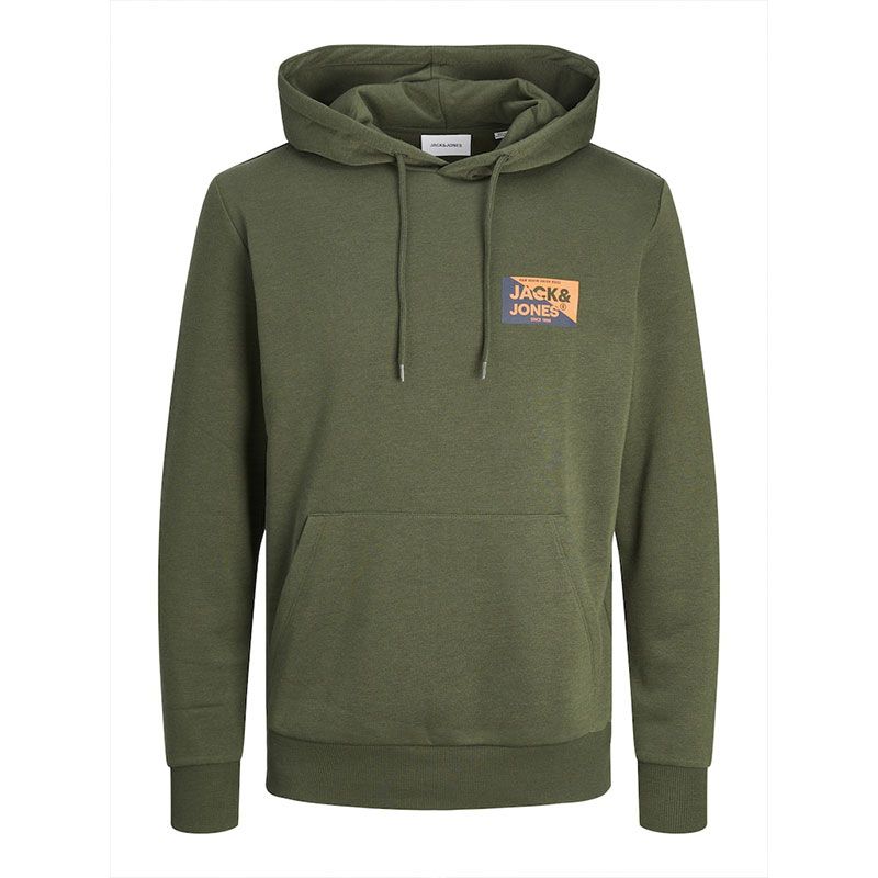 Sweat a capuche kombu green nolan 12256849 Homme JACK & JONES