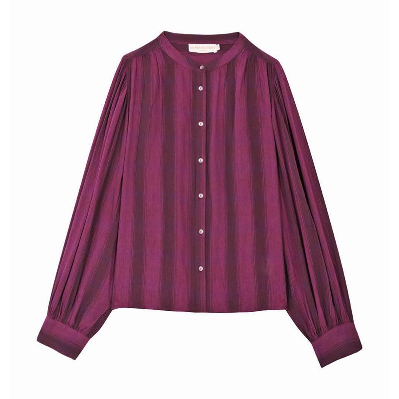 Blouse voline burgundy Femme LA PETITE ETOILE