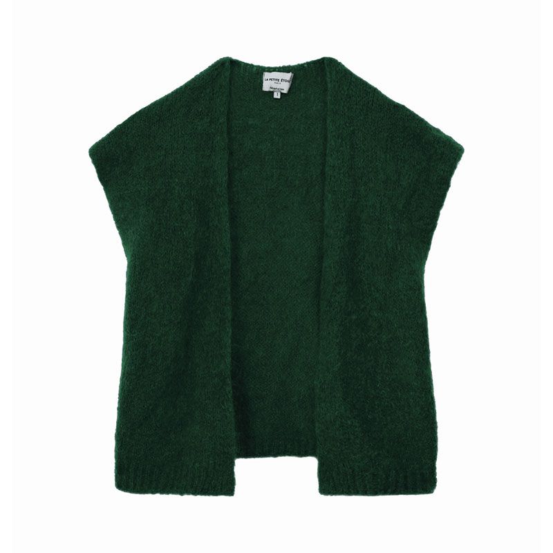 Gilet sade vert Femme LA PETITE ETOILE