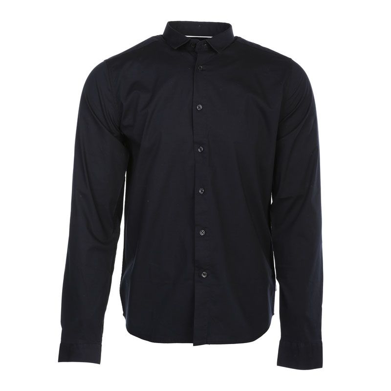 Chemise hecho navy p4225m Homme DEELUXE 74