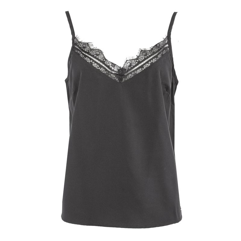 Tee shirt erika black p190w Femme DEELUXE 74