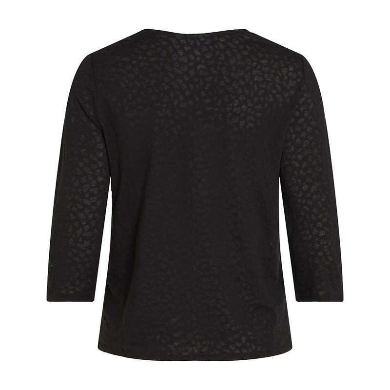 Tee shirt ml vianita v-neck 3/4 sleeve top/pb 14070370 Femme VILA