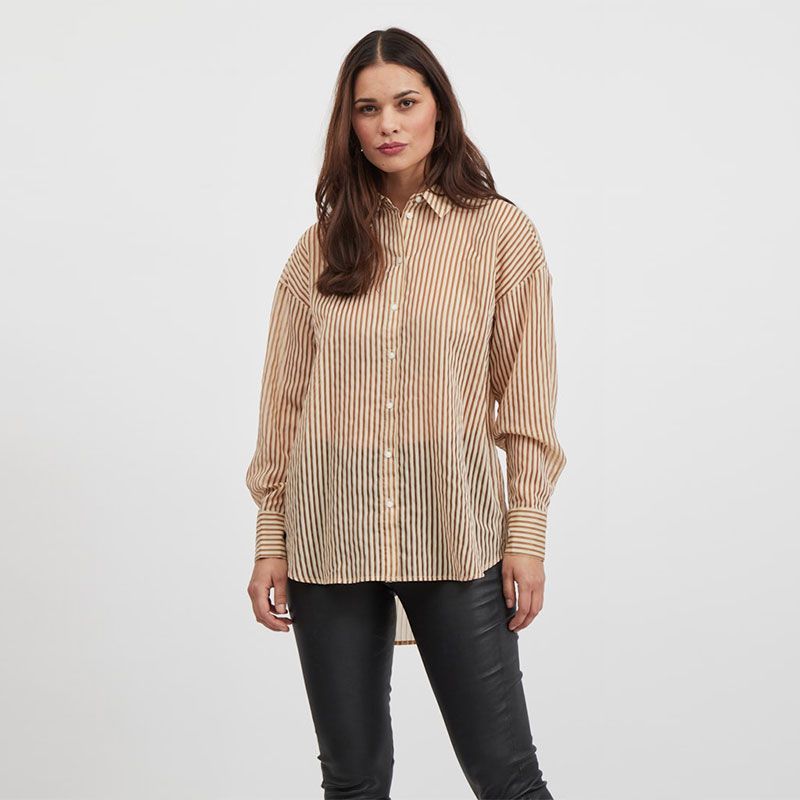 Chemise viwoke l/s shirt 14076987 Femme VILA