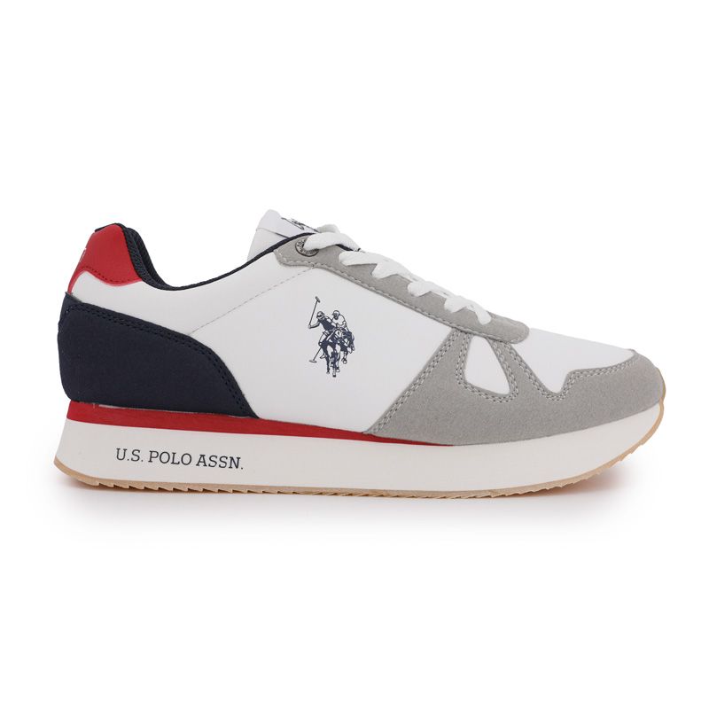 Basket nobil013a-dbl012 oyster gray du 40 au 46 Homme US POLO