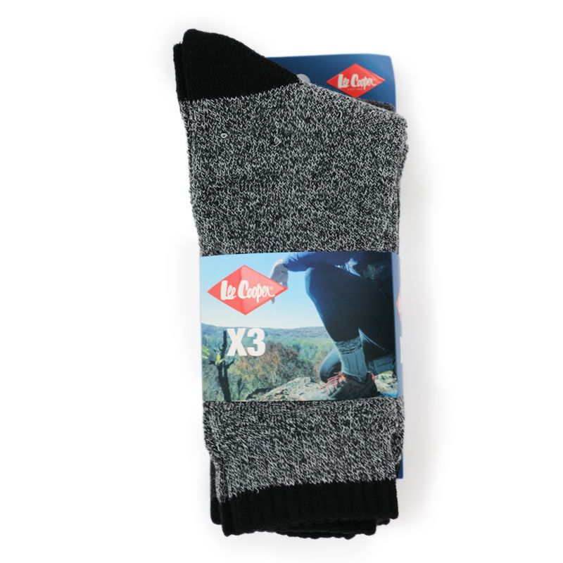 Chaussettes chaleur thermique vladislas 3 39-42/43-46 Homme LEE COOPER