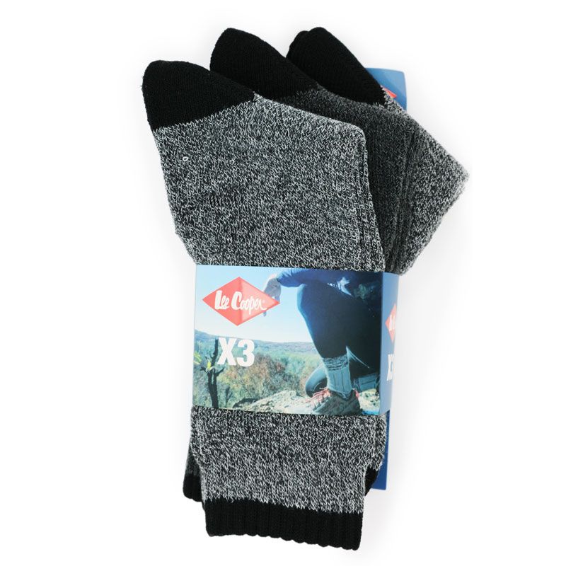 Chaussettes chaleur thermique vladislas 3 39-42/43-46 Homme LEE COOPER