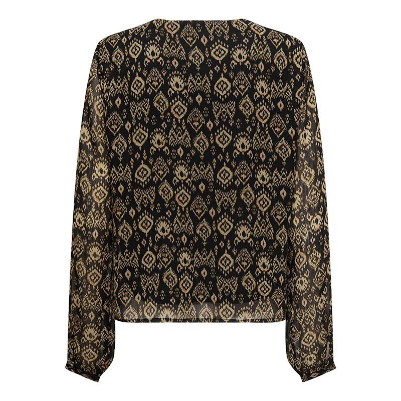 Chemisier onlsaima l/s v-neck tap shoes aop /desert rider 15326193 Femme ONLY