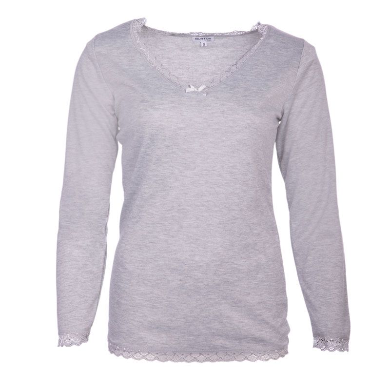 Tee shirt chaud ml ysia Femme BURTON OF LONDON