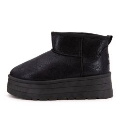 Bottine fourree brillante edwige Femme BURTON OF LONDON