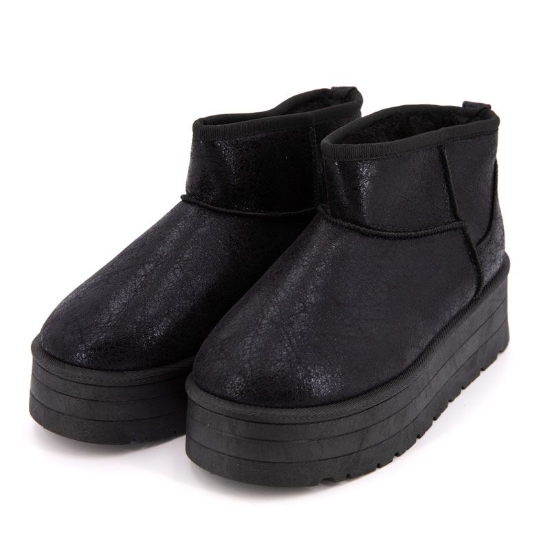 Bottine fourree brillante edwige Femme BURTON OF LONDON