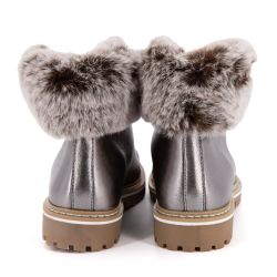 Bottinesc077074 lacen etain 36-41 Femme LES TROPEZIENNES PAR M.BELARBI