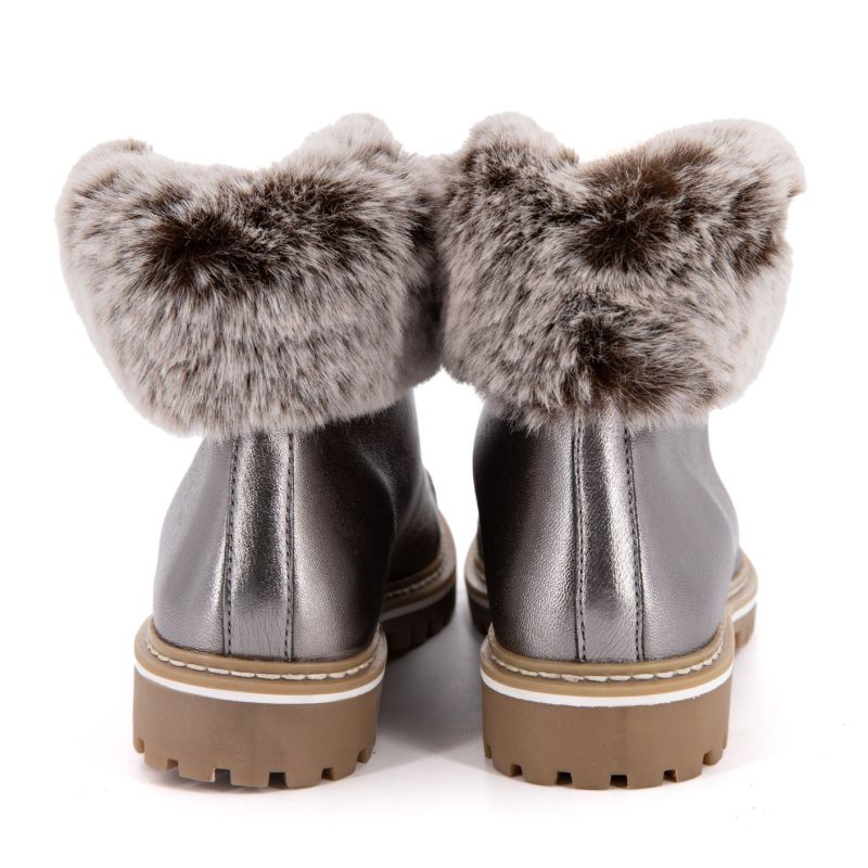 Bottinesc077074 lacen etain 36-41 Femme LES TROPEZIENNES PAR M.BELARBI