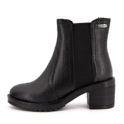 Bottines c040132 mine noir-serpent 36-41 Femme LES TROPEZIENNES PAR M.BELARBI