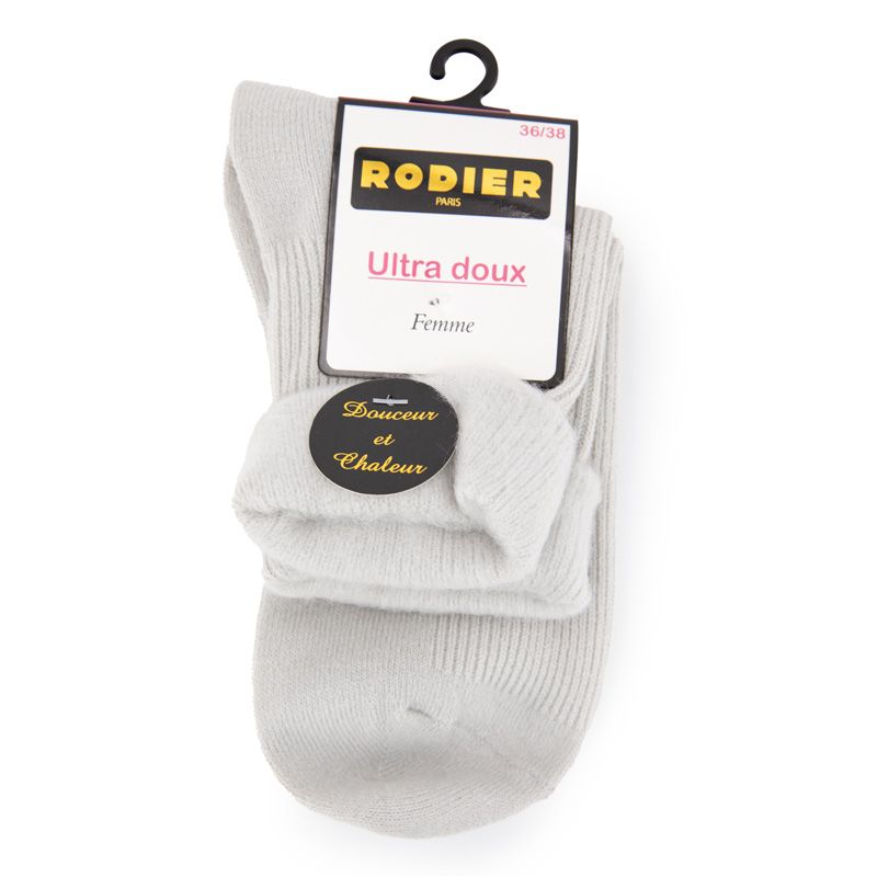 Chaussette ultra doux a revers estera 36/38 - 39/41 Femme RODIER