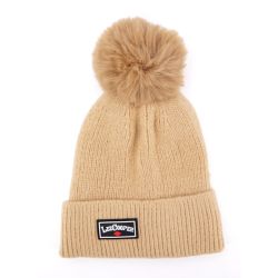 Bonnet double avec pompom malek Femme LEE COOPER