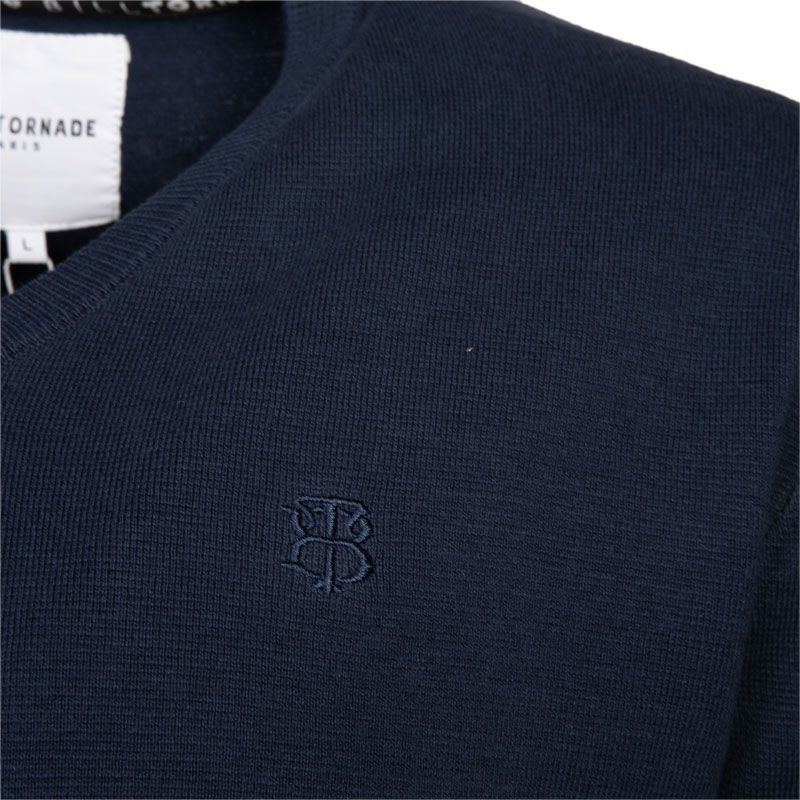 Pull col v milano 10838 Homme BILL TORNADE