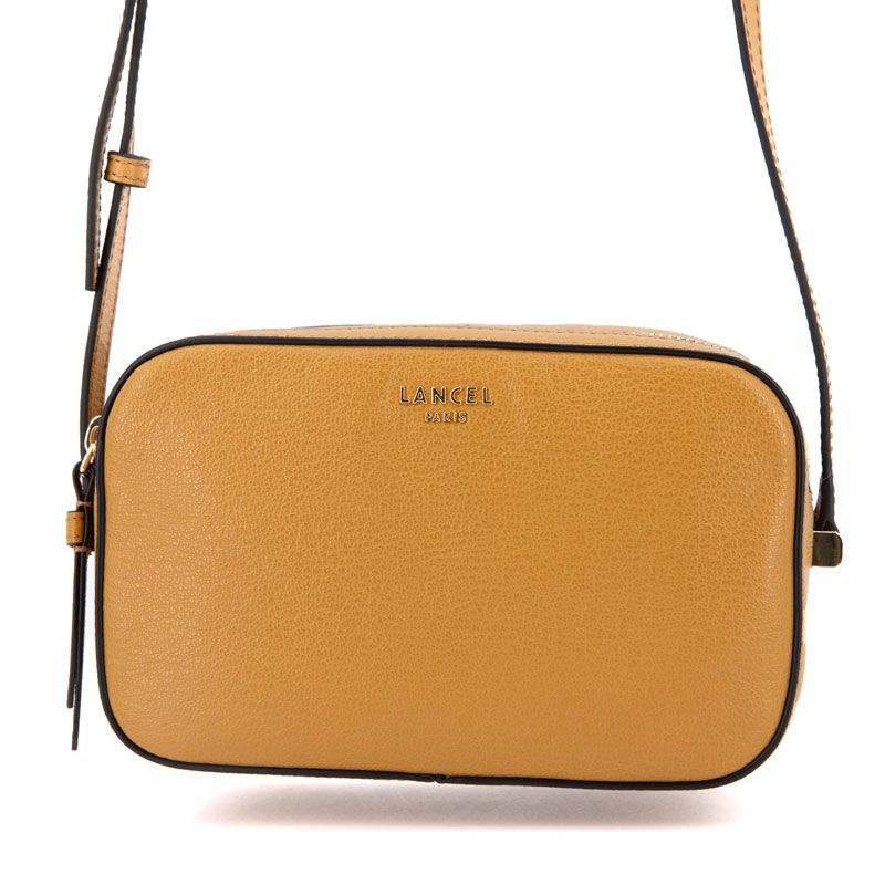 Pochette cuir camera zip 20x12x8cm Femme LANCEL