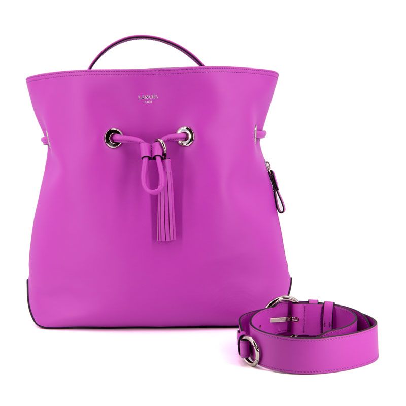 Sac seau cuir m 35x35x12cm Femme LANCEL