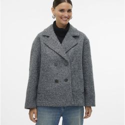 Elitebella jacket boo light grey melange 10310746 xs au xl Femme VERO MODA Elitebella jacket boo light grey melange 10310746 xs au xl Femme VERO MODA