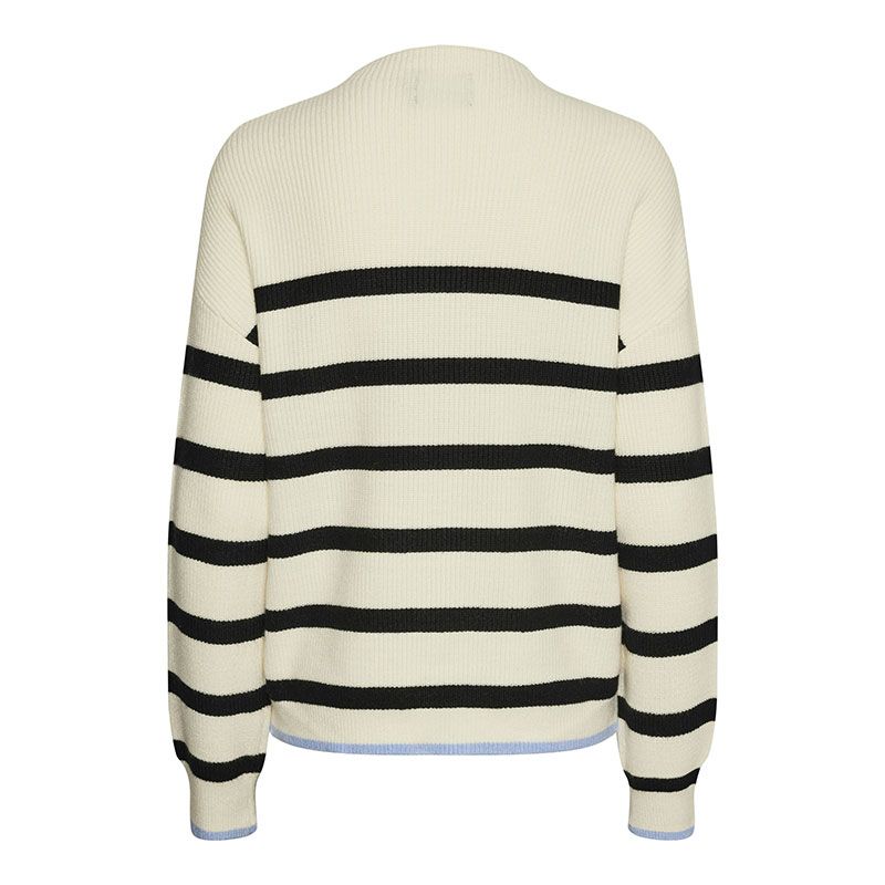 Pcnel ls turtle neck knit mm cloud dancer xs au xl Homme PIECES