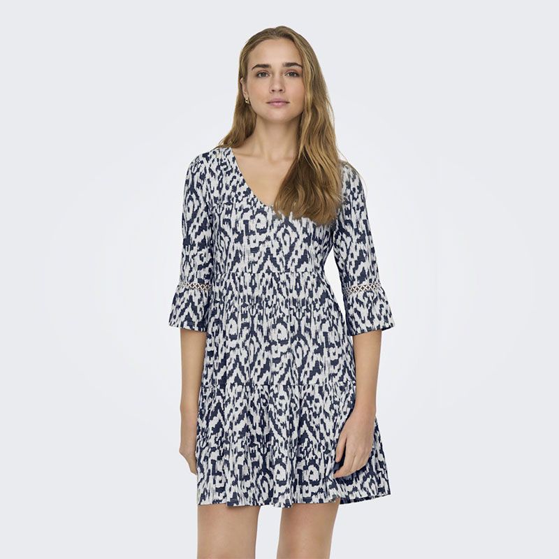 Buy Ivey Velvet Field Tiered Dress | Johnny Was