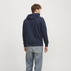 Sweat a capuche navy blazer jjrio 12256834 Homme JACK & JONES Sweat a capuche navy blazer jjrio 12256834 Homme JACK & JONES