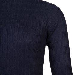 Pullcol rond tresse 18727 Femme BILL TORNADE