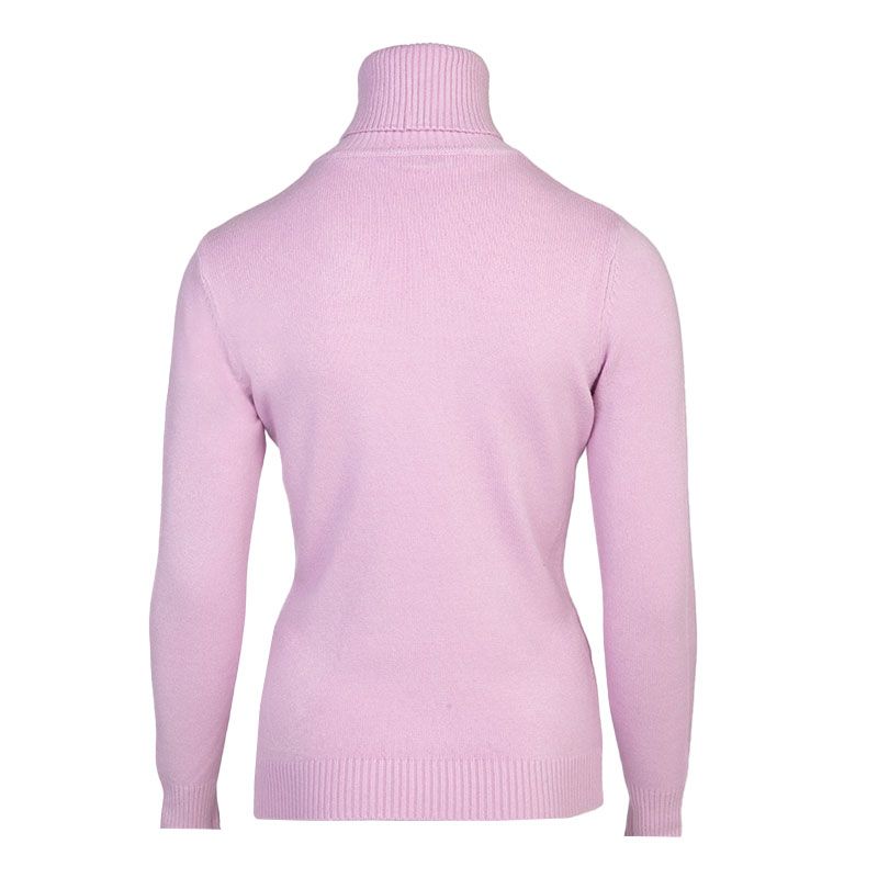 Pull col roulé laine et cachemire Femme BELLE FEMME