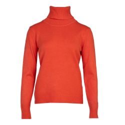 Pull col roulé laine et cachemire Femme BELLE FEMME
