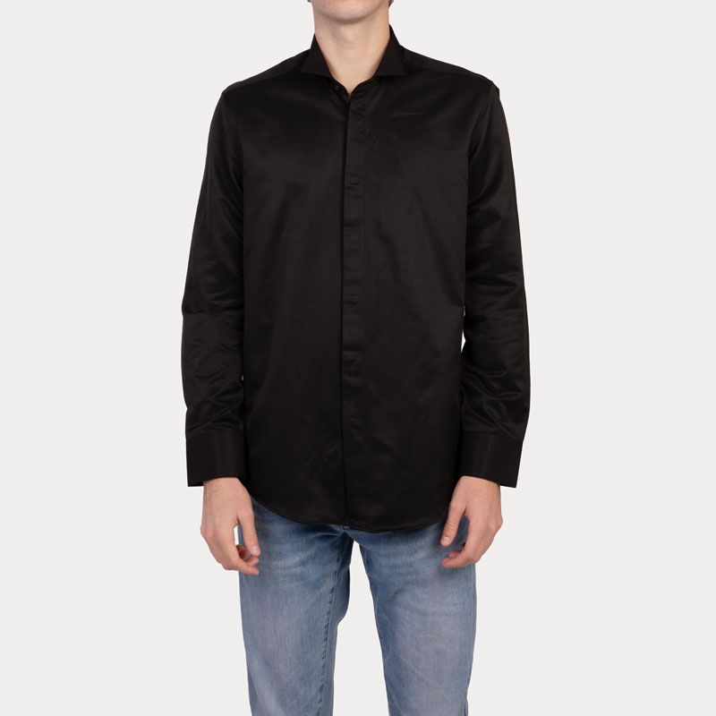 Chemise unie David Homme JEAN-LOUIS SCHERRER