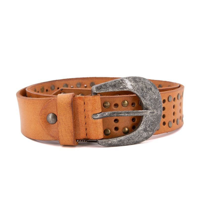 Ceinture cuir grande largeur Homme CHIKY BOOM