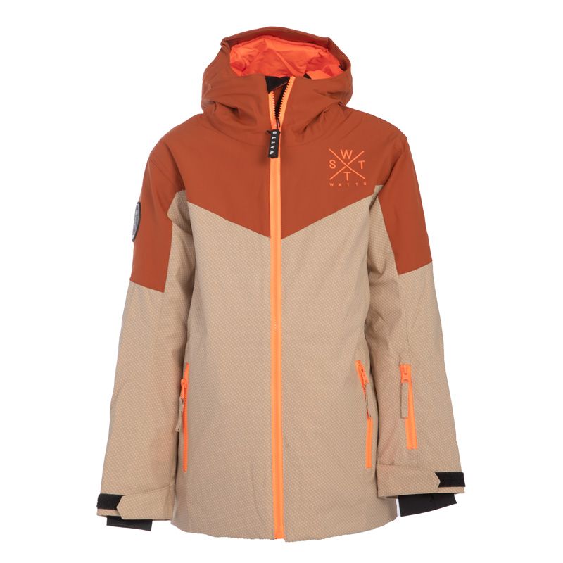 Veste de ski carbon beige 2storm Enfant WATTS