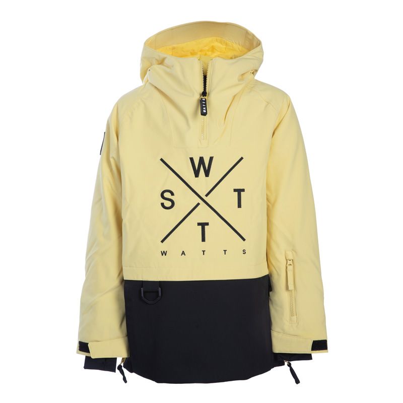 Veste de ski enfilable soft yellow 2metodg Enfant WATTS