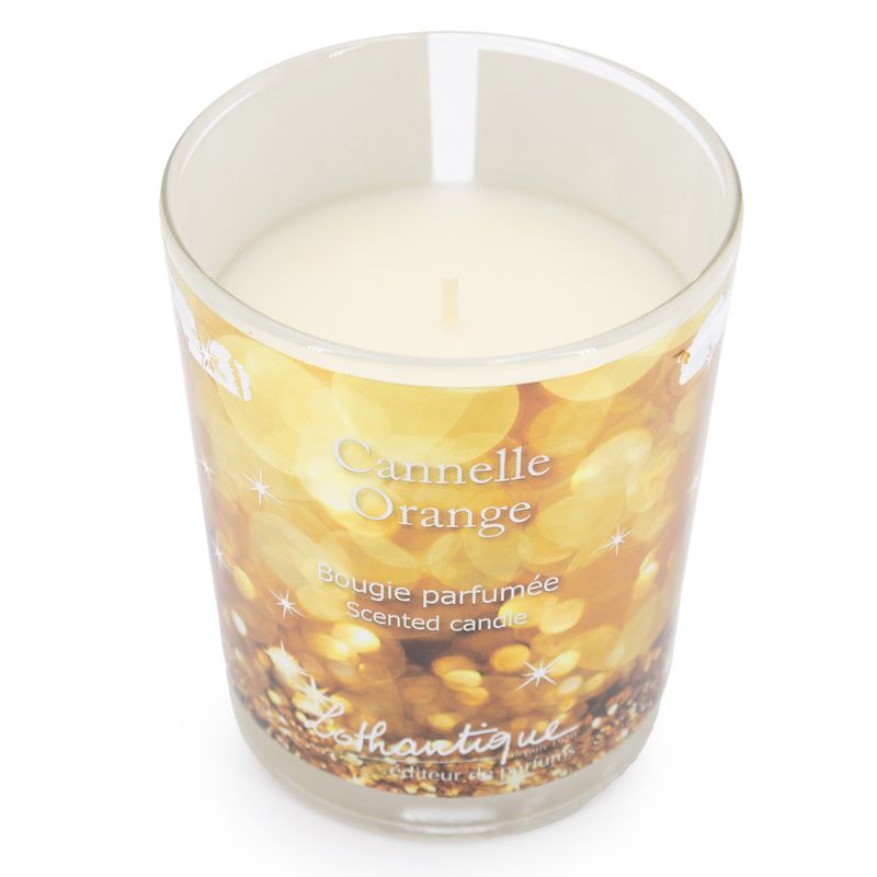 BOUGIE 160G CANNELLE ORANGE GM CNOBG16