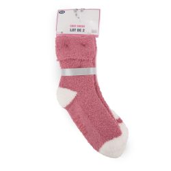 Yara lot de 2 cosy socks Femme LULU CASTAGNETTE