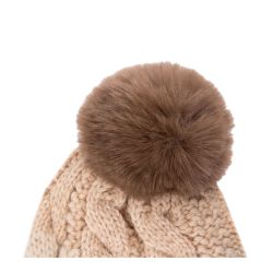 Bonnet tricolore pompon isaya Homme KAPORAL Bonnet tricolore pompon isaya Homme KAPORAL
