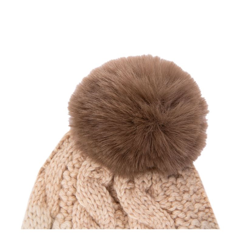 Bonnet tricolore pompon isaya Homme KAPORAL Bonnet tricolore pompon isaya Homme KAPORAL