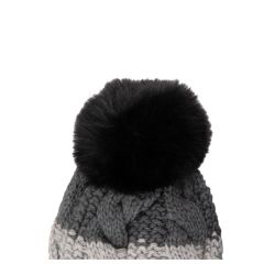 Bonnet tricolore pompon isaya Homme KAPORAL Bonnet tricolore pompon isaya Homme KAPORAL