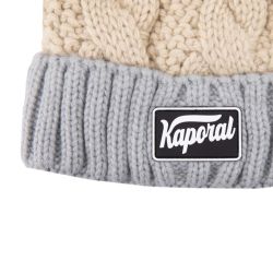 Bonnet tricolore pompon isaya Homme KAPORAL Bonnet tricolore pompon isaya Homme KAPORAL