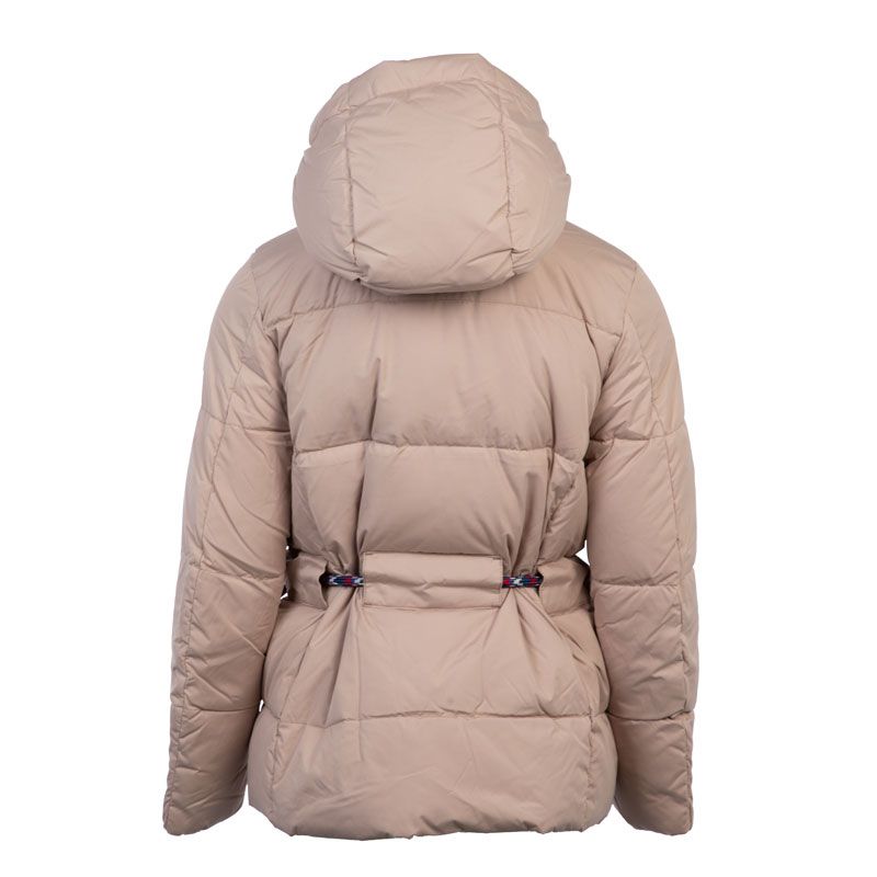 Doudoune capuche light taupe amber Femme PYRENEX